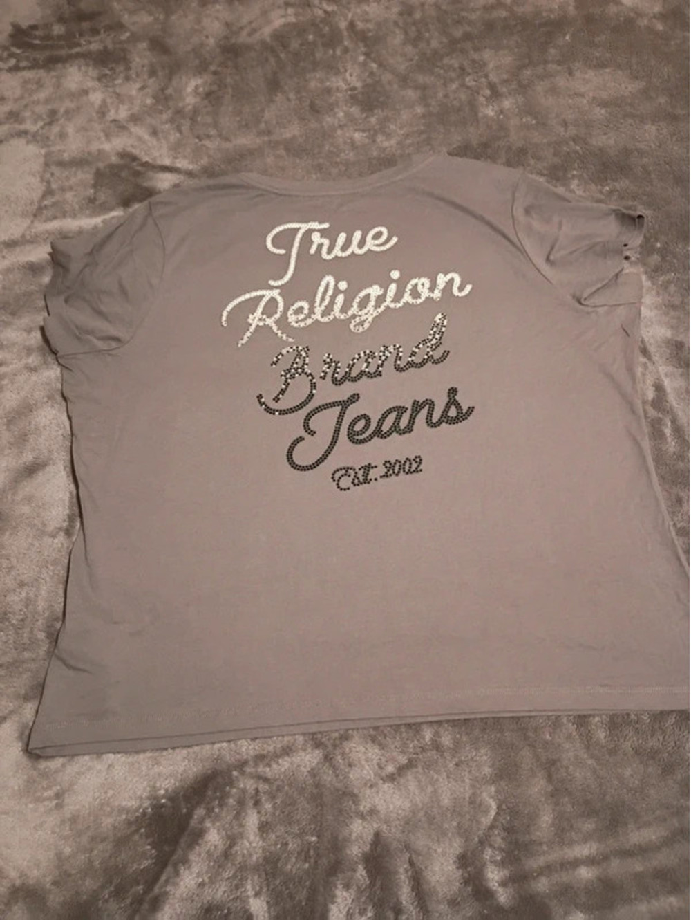 True Religion Gray Shirt 3XL